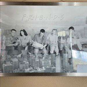 Friends framed poster